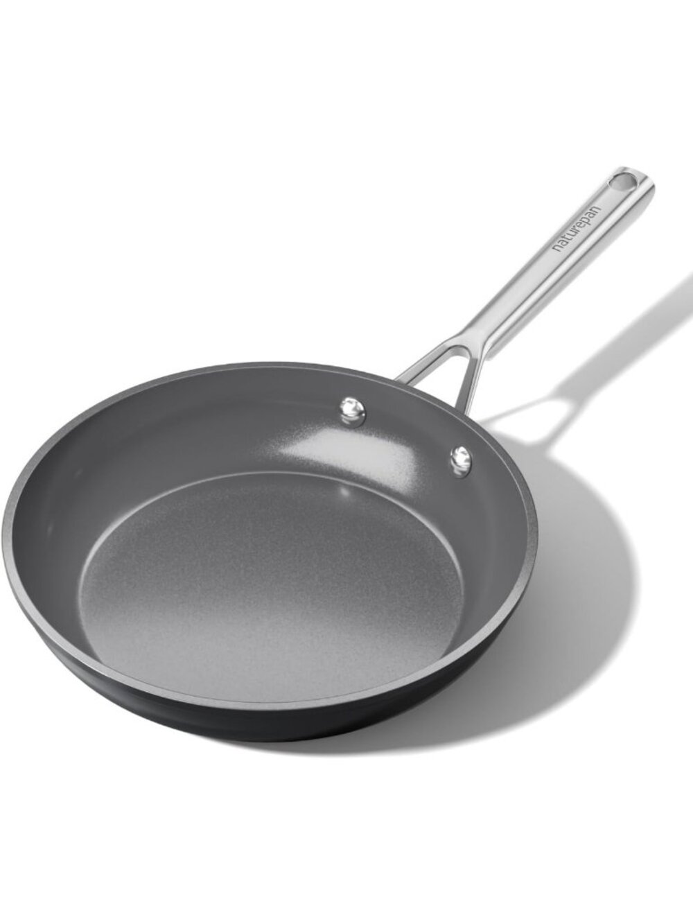 9.5 Inch Non-Stick Ceramic Skillet - Diamond-Titan Frying Pan, Oven Safe